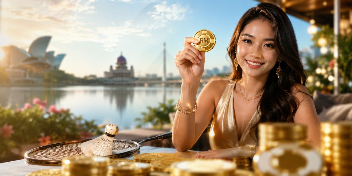 Suasana pertaruhan sukan langsung gaya Melayu di Putrajaya dengan paparan odds masa nyata